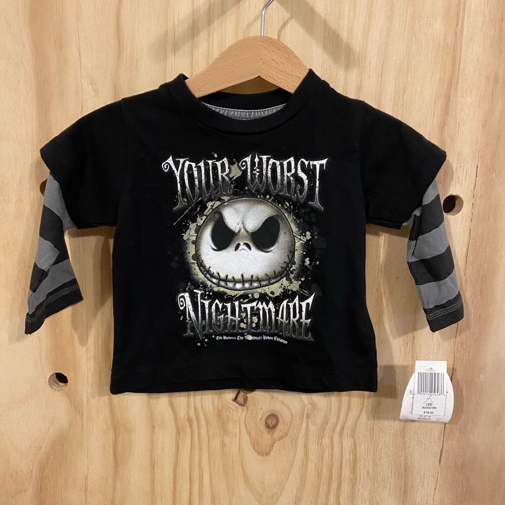 Jack Skellington Shirt NWT